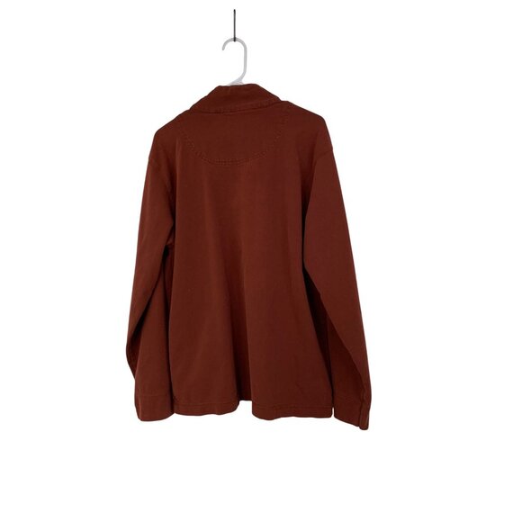 Falls Creek Mens  1/4 Zip Pullover Sweatshirt Medium Cotton Blend 8893 GUC - Picture 5 of 8